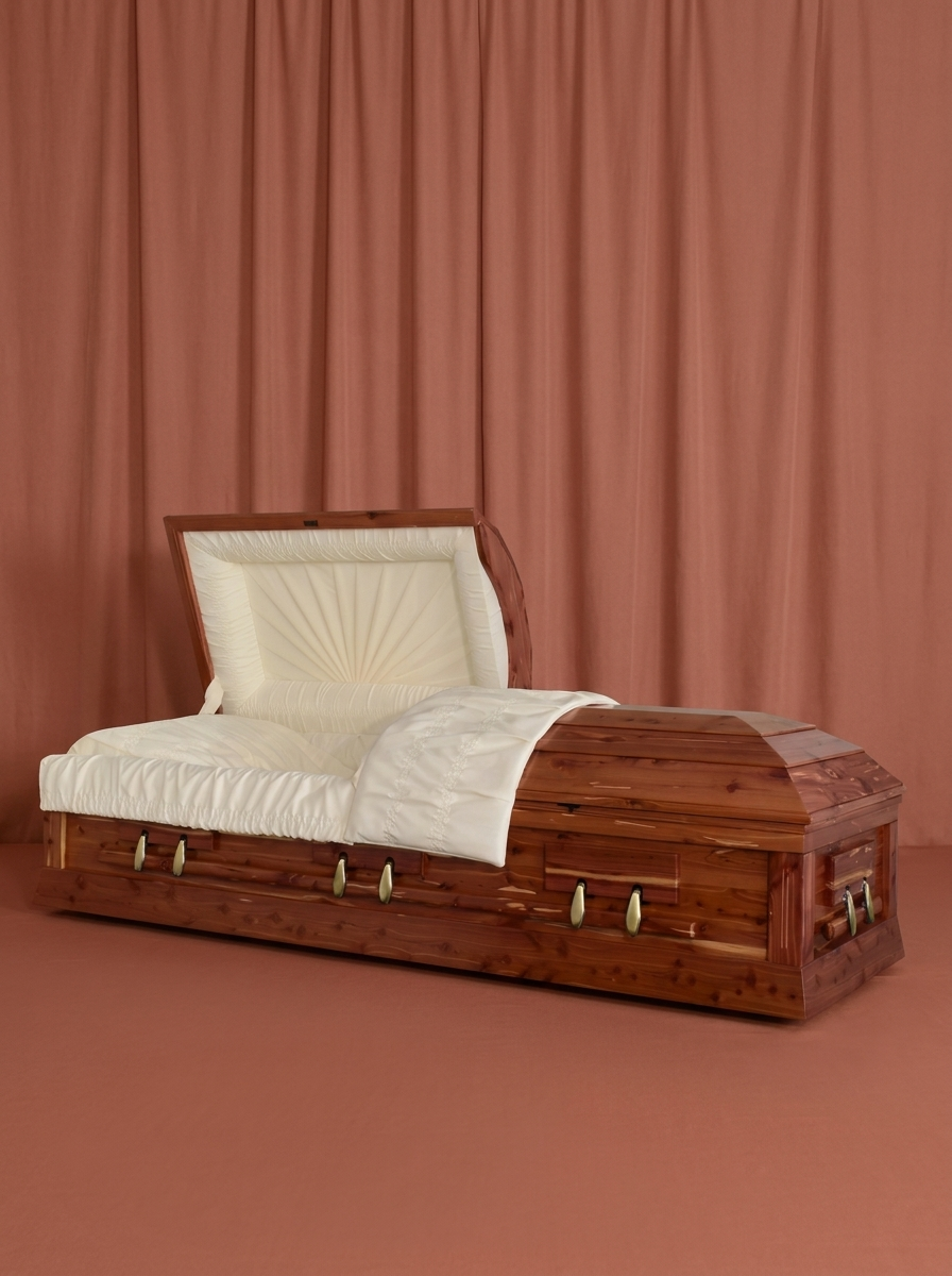 The Natural Cedar Casket