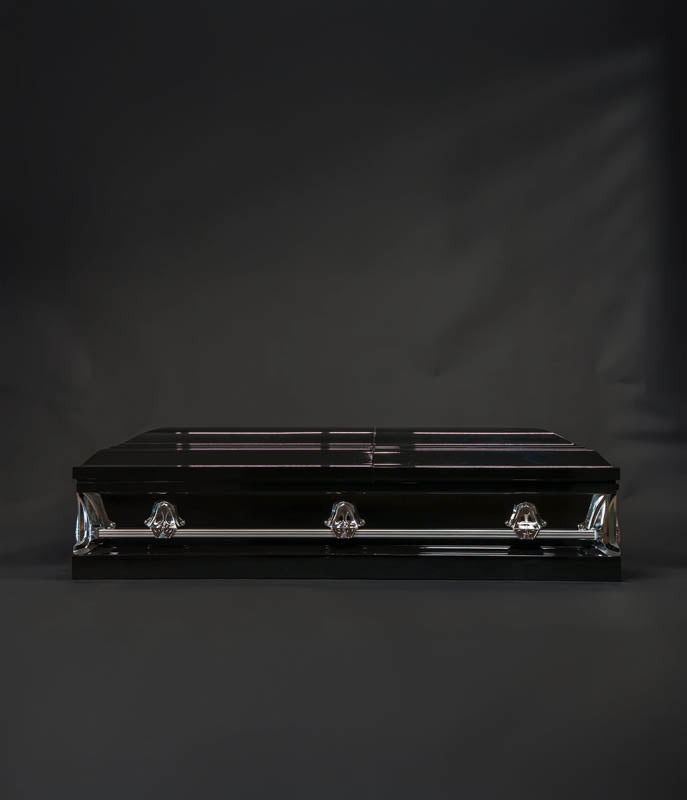 Forever Black | 20 Gauge Steel Casket