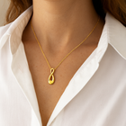 Infinity Cremation Pendant Necklace