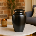 The Obsidian Crest Urn