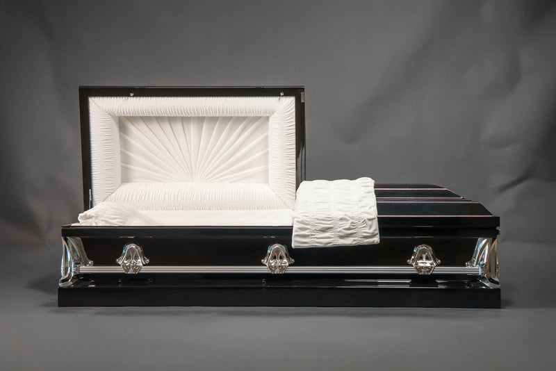 Forever Black | 18 Gauge Steel Casket