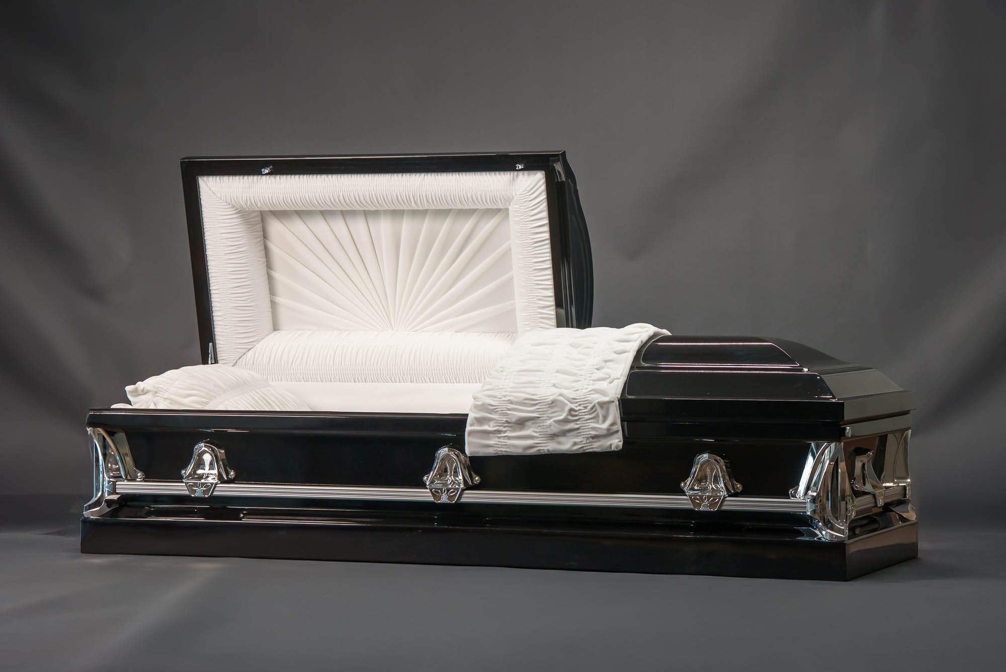 Forever Black | 18 Gauge Steel Casket