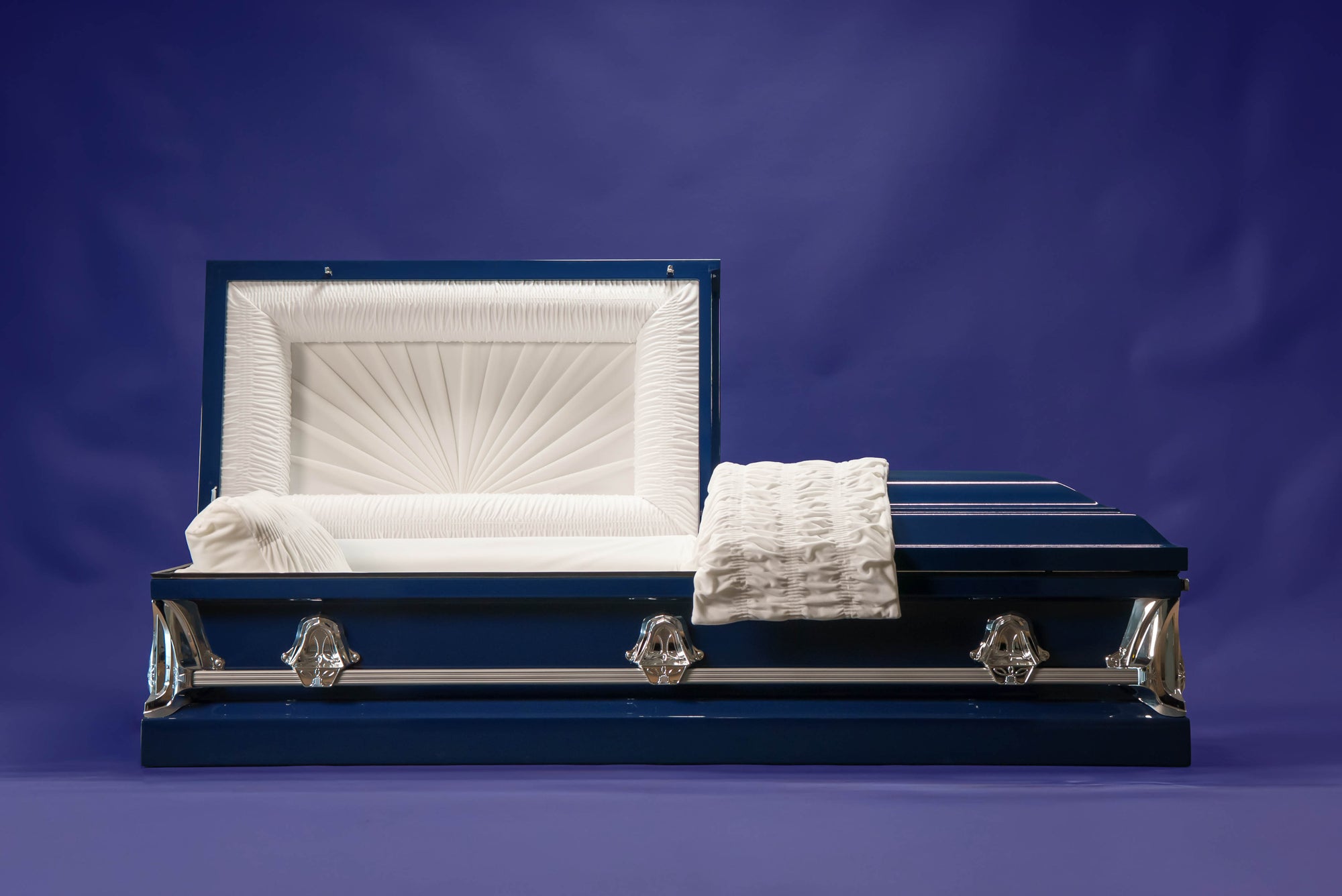 Forever Blue | 18 Gauge Steel Casket