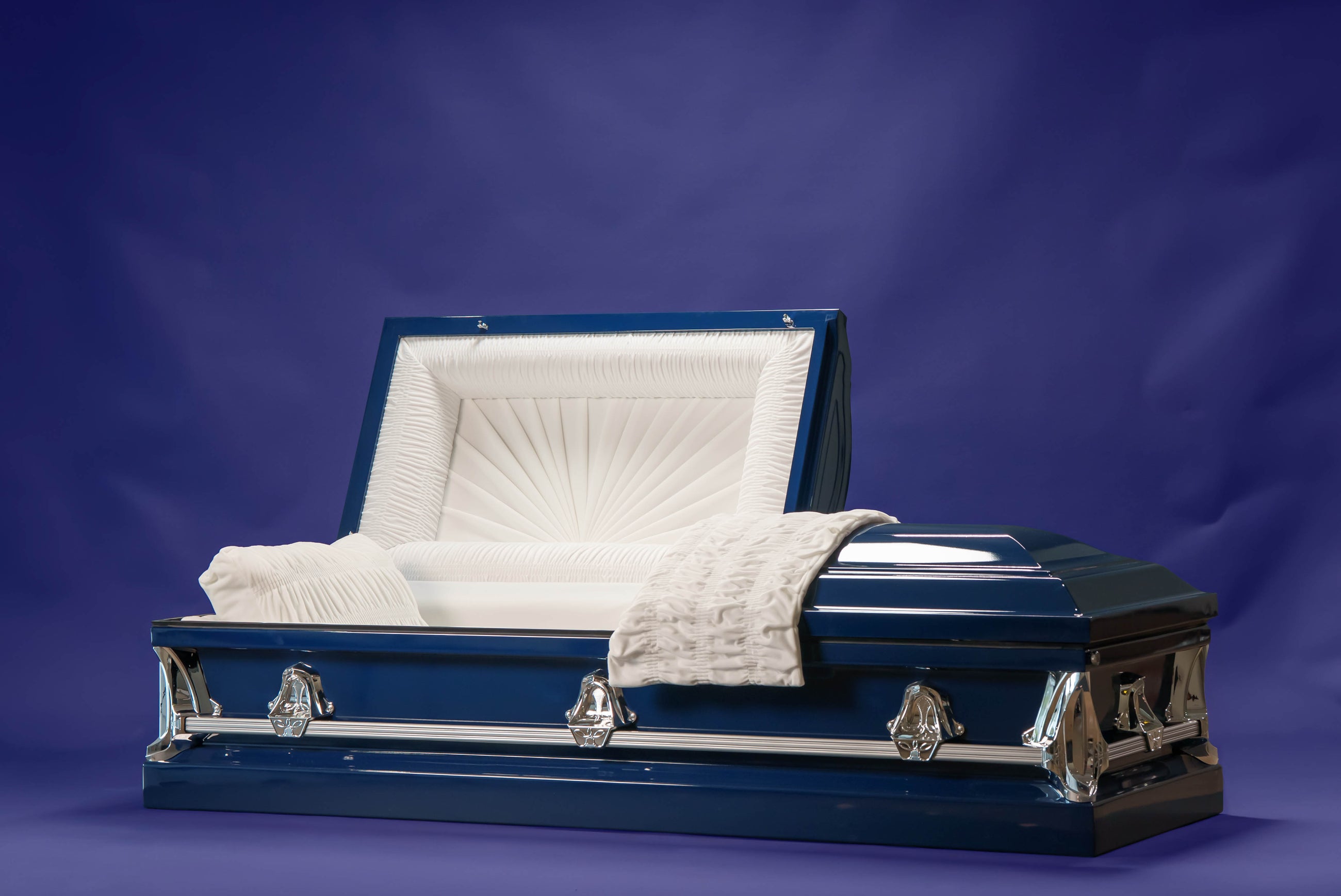 Forever Blue | 18 Gauge Steel Casket