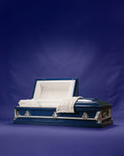Forever Blue | 18 Gauge Steel Casket