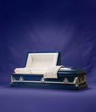 Forever Blue | 18 Gauge Steel Casket