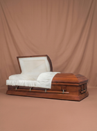 The Cherry-Finished Poplar Casket (not on titan)