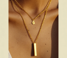 Solace Bar Cremation Necklace