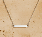 Horizontal Bar Cremation Necklace
