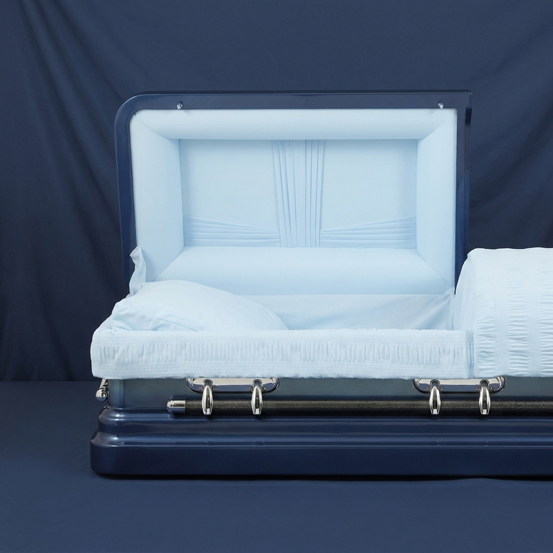 Winslow Blue Casket — view 2