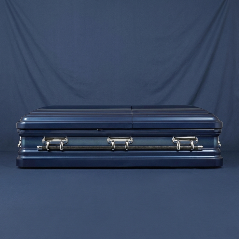 Winslow Blue Casket