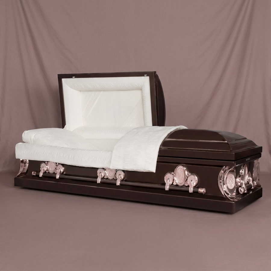 Kingsley Dark Bronze Casket by Forever Casket