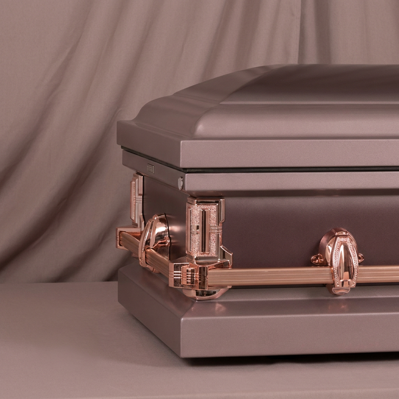Duet Plum & Tuscany Casket — view 2