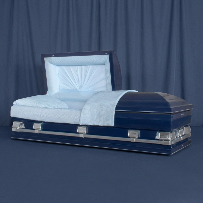 Grand Neo Blue Oversize Casket