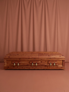 The Natural Cedar Casket