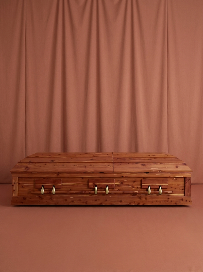 The Natural Cedar Casket