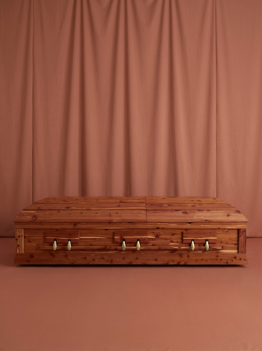 The Natural Cedar Casket
