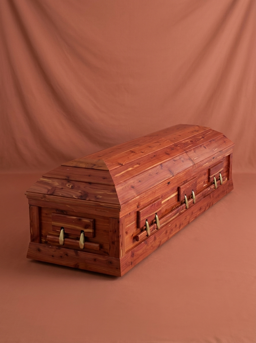 The Natural Cedar Casket
