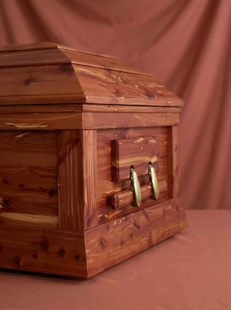 The Natural Cedar Casket