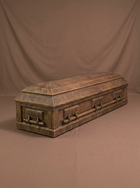 The Rustic Oak Casket