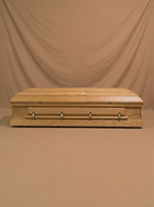 The Oval-Top Oak Casket