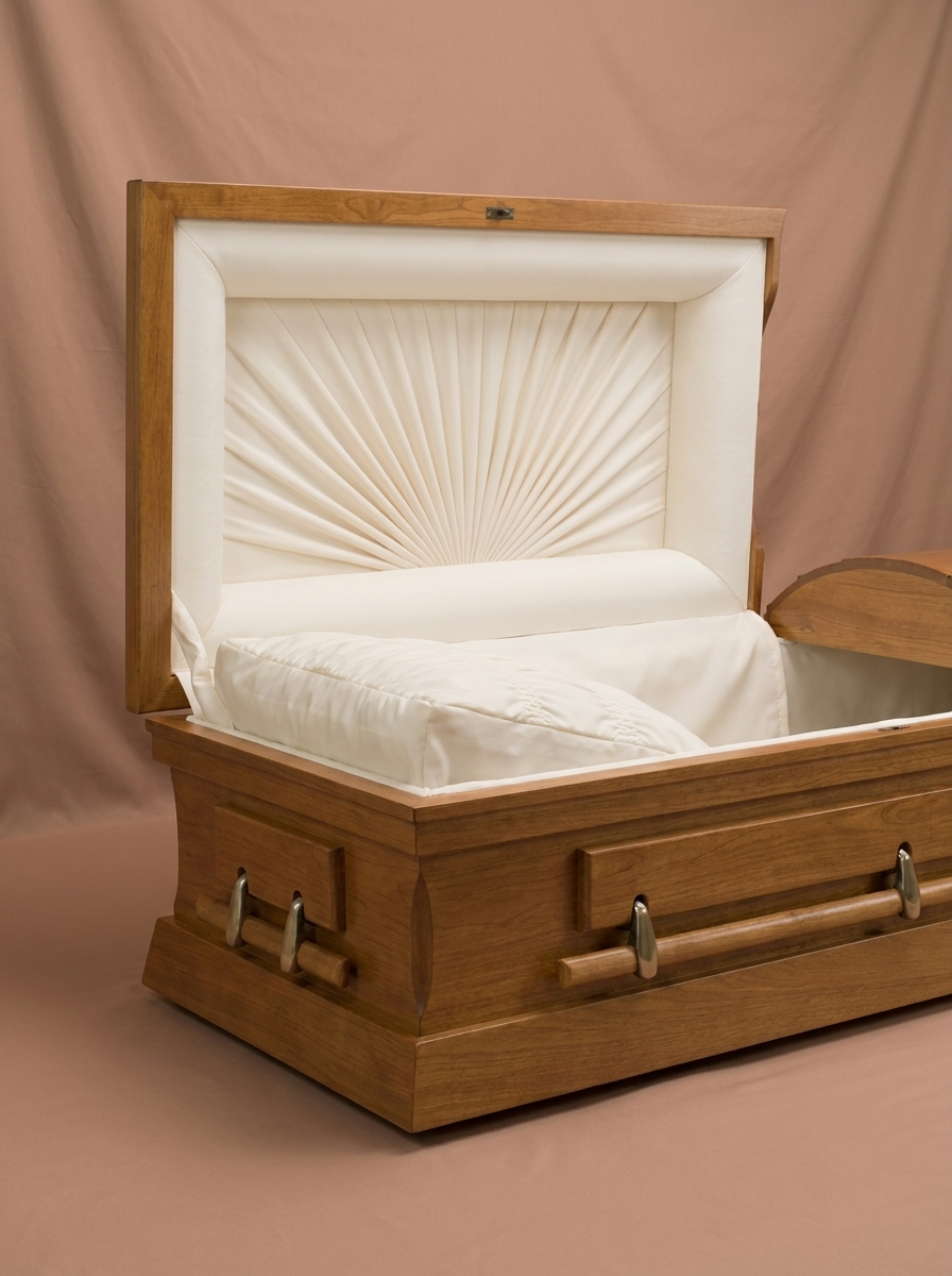 The Oval-Top Poplar Casket (RECHECK DESC)
