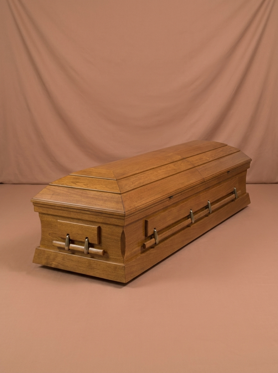 The Oval-Top Poplar Casket (RECHECK DESC)