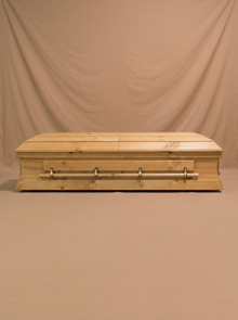 The Crawford Pine Casket