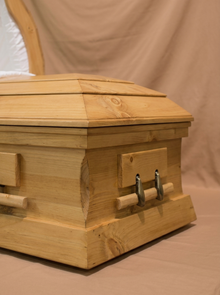 The Crawford Pine Casket