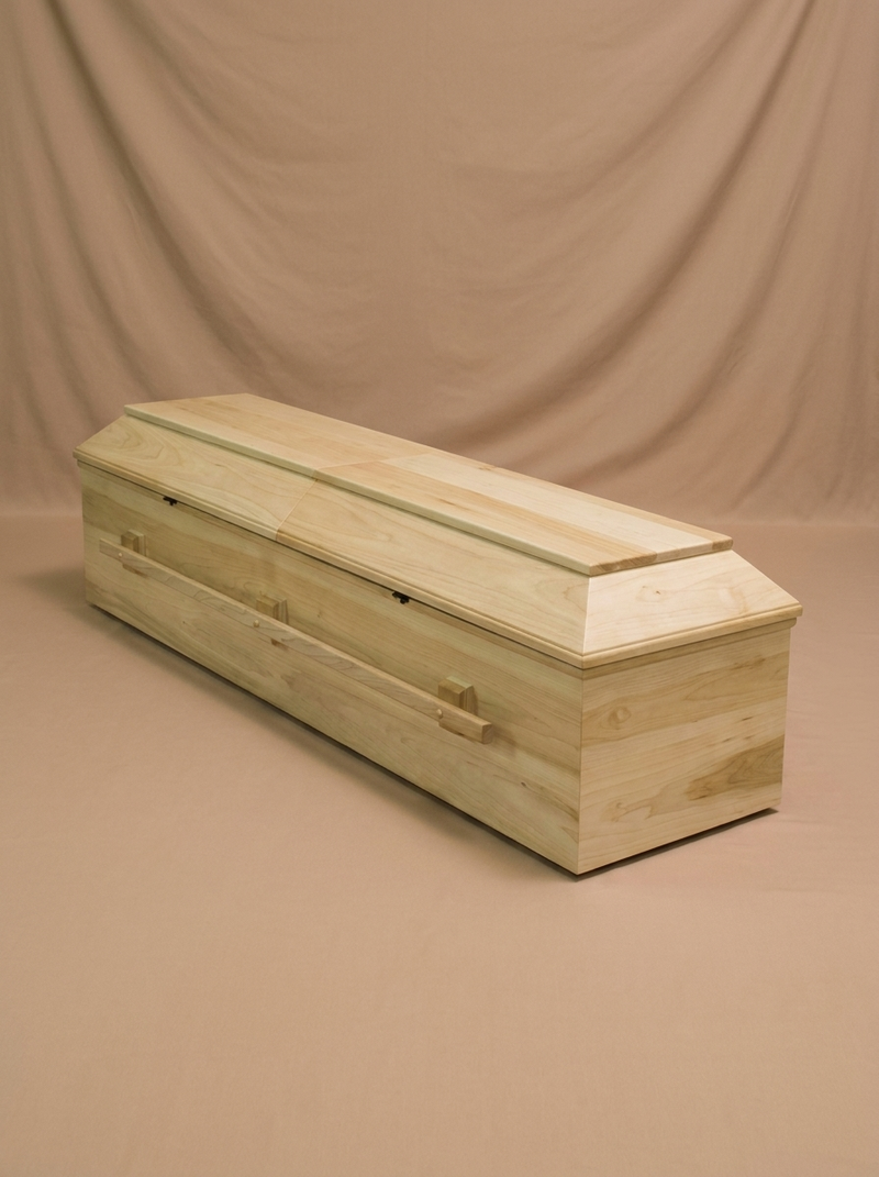 Amish Natural Poplar Casket