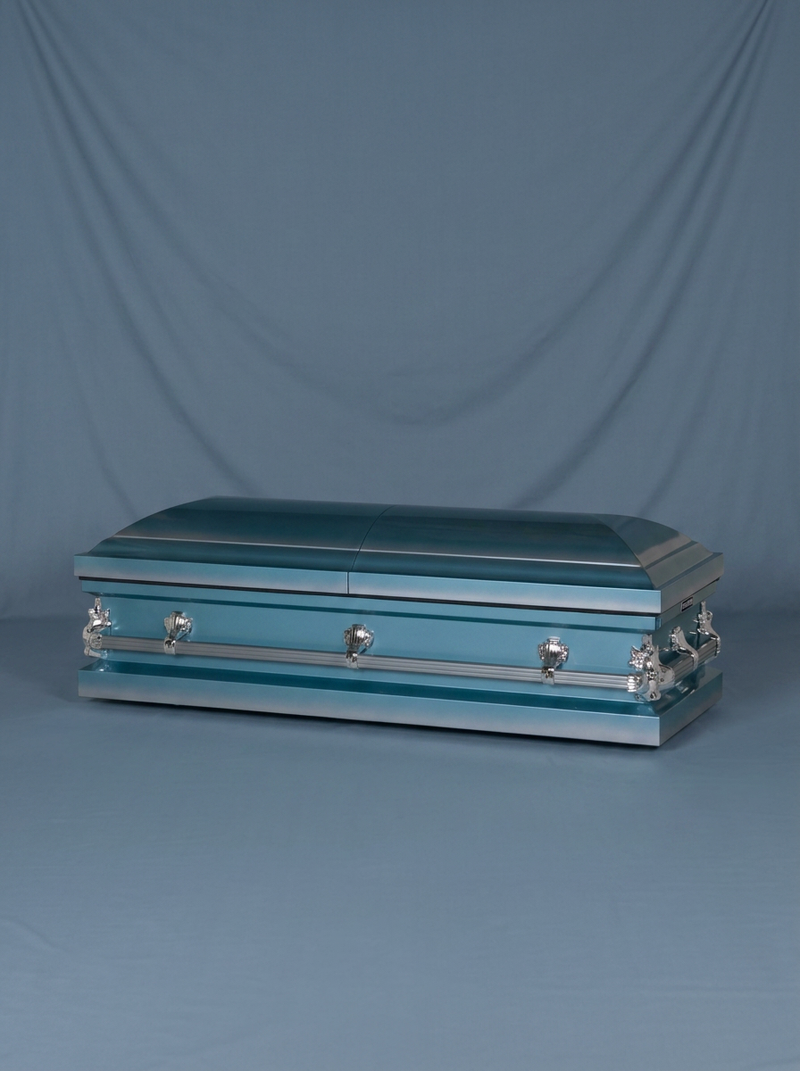 Guardian Powder Blue Youth Casket