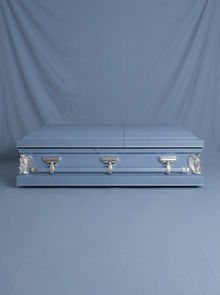Youth Casket-Powder Blue