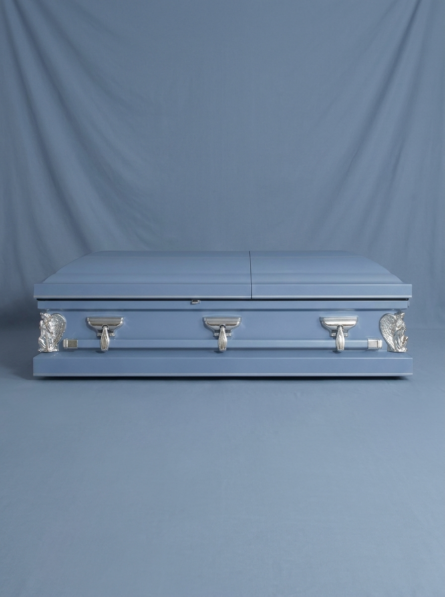Youth Casket-Powder Blue