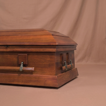 The Cherry-Finished Poplar Casket (not on titan)