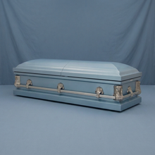 Stillwater Powder Blue Casket — view 5