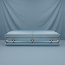 Stillwater Powder Blue Casket — view 4