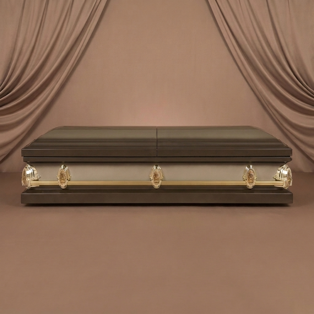 Homeward Sunset Gold Casket — view 4