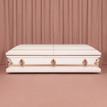 Homeward White & Pink Casket — view 4