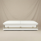 Fairview White Casket — view 4