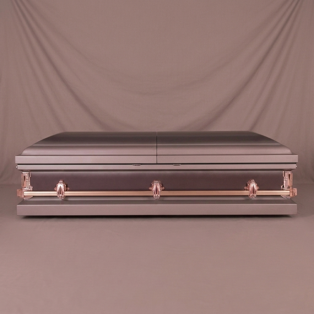 Duet Plum & Tuscany Casket — view 3