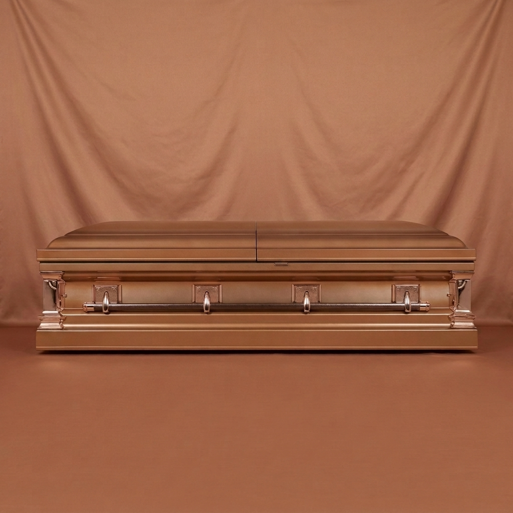 Artisan Copper & Tiger Eye Casket — view 2