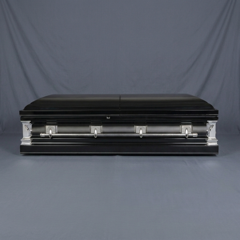 Artisan Natural & Black Casket — view 2