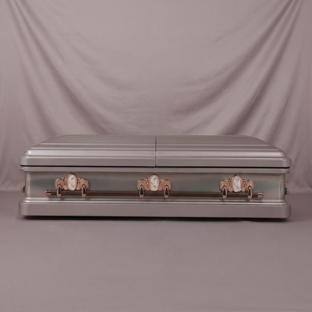 Ashford Ametrine Rose Casket — view 2