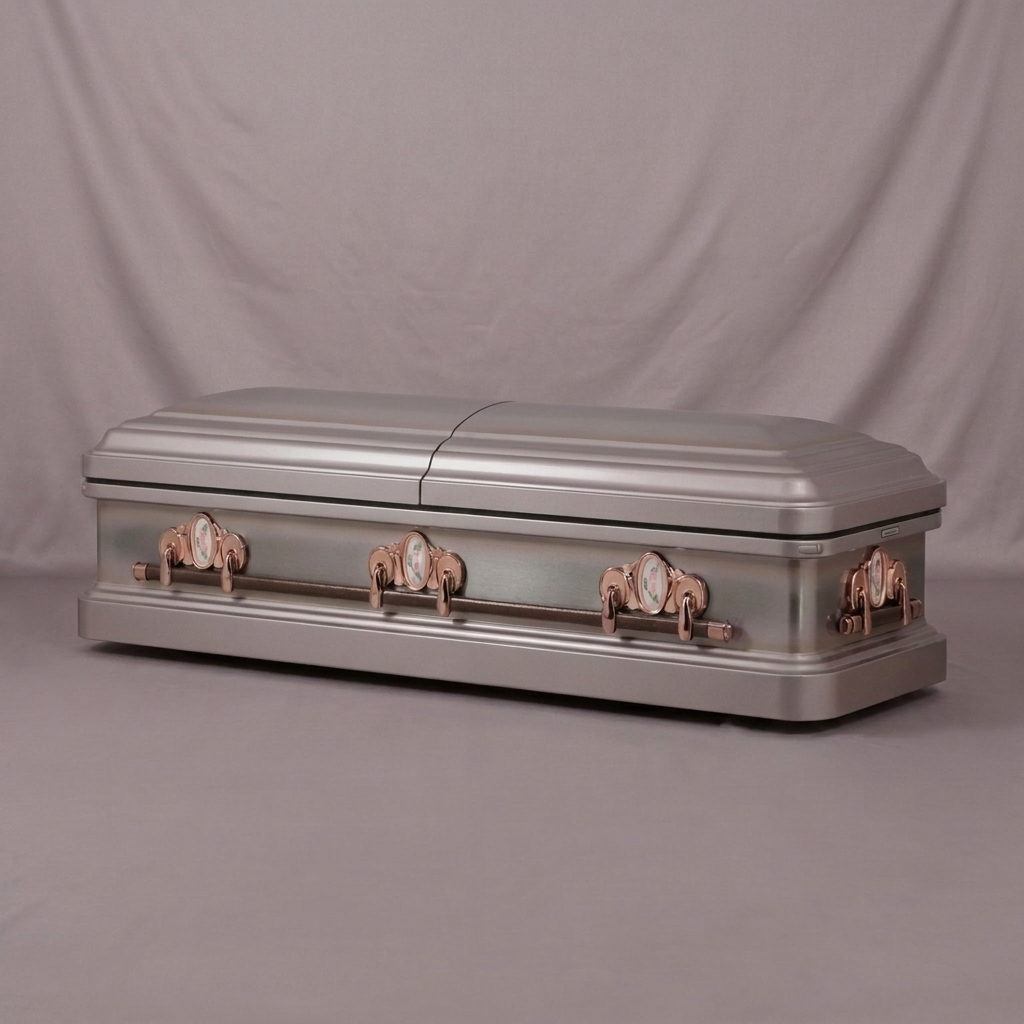 Ashford Ametrine Rose Casket — view 3