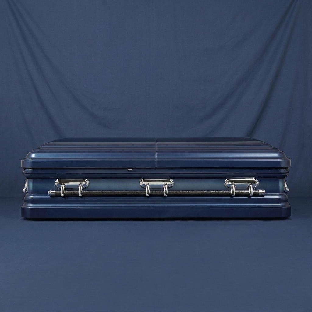 Winslow Blue Casket — view 3