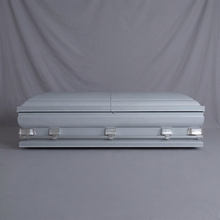 Grand Silver Oversize Casket — view 3