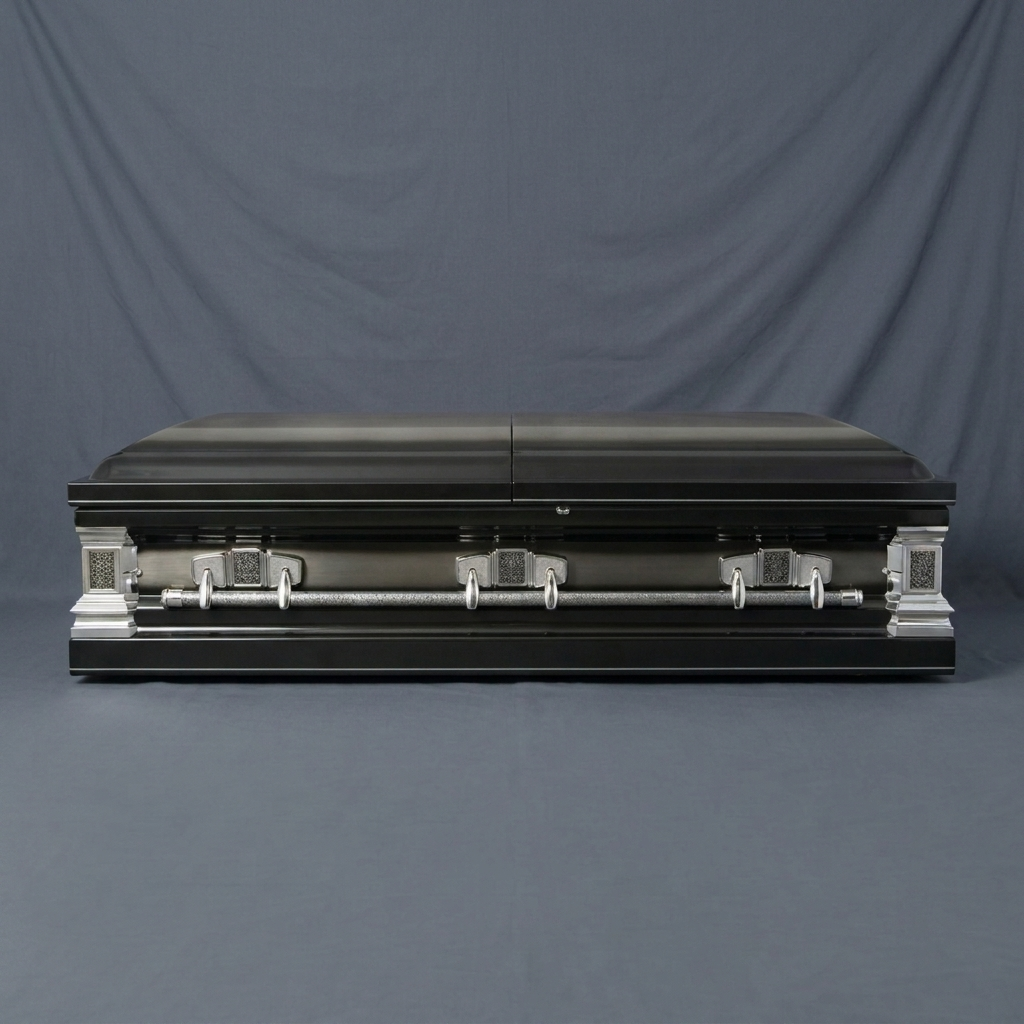Legacy Black Stainless Casket — view 2