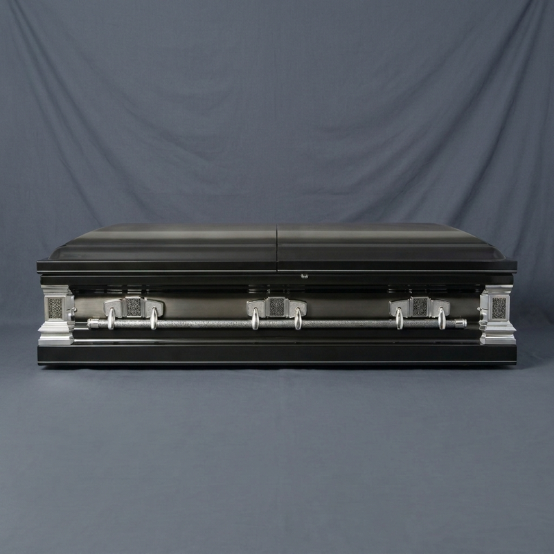 Legacy Black Stainless Casket — view 2