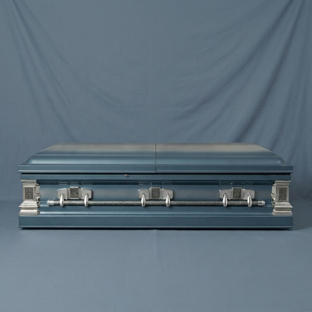 Legacy Spruce Stainless Casket — view 2