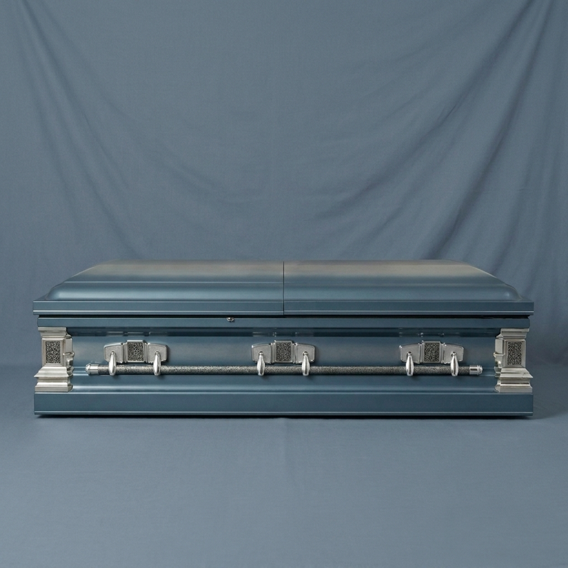 Legacy Spruce Stainless Casket — view 2